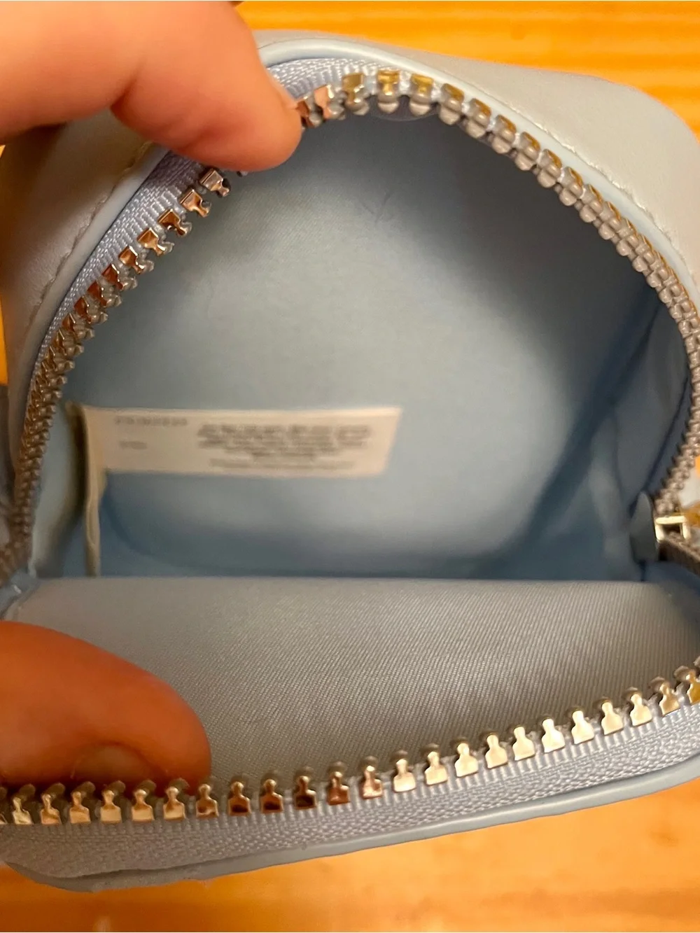 Disney x  Primark Light Blue Stitch Crossbody Mini Pouch New without tags